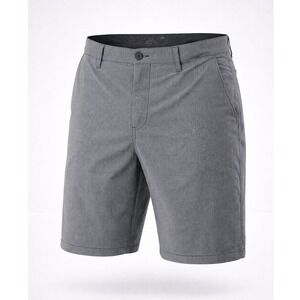 Hurley Houndstooth Golf Shorts Mens 36 Black Gray Performance Casual